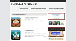 Desktop Screenshot of emisorascristianas.org