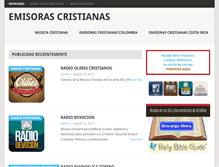 Tablet Screenshot of emisorascristianas.org